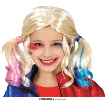 Harley Quinn Paróka - Gyerek