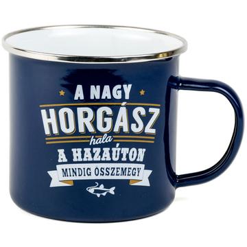 Fémbögre horgász - A nagy horgász hala a hazaúton ...