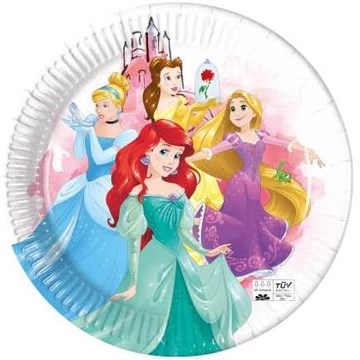 Papírtányér komposztálható - Disney hercegnők