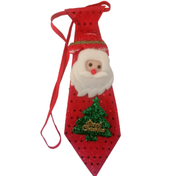 Karácsonyi  nyakkendő - Mikulás