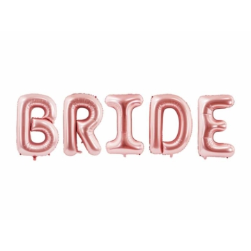 BRIDE rosegold óriás fólia lufi felirat