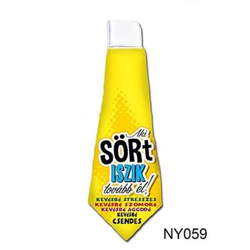 Nyakkendő Aki sört iszik...