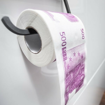 500 Euro WC papír