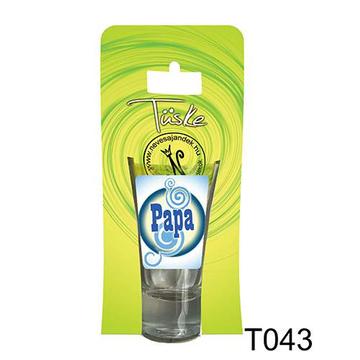 Tüske Pálinkás pohár Papa