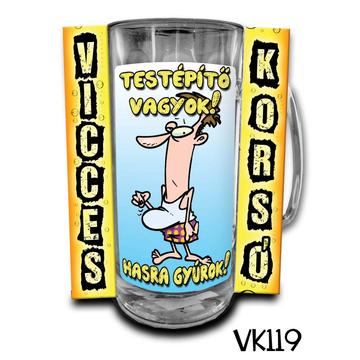 Vicces korsó Testépítő vagyok