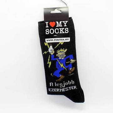 Tréfás zokni A legjobb Ezermester 41-45