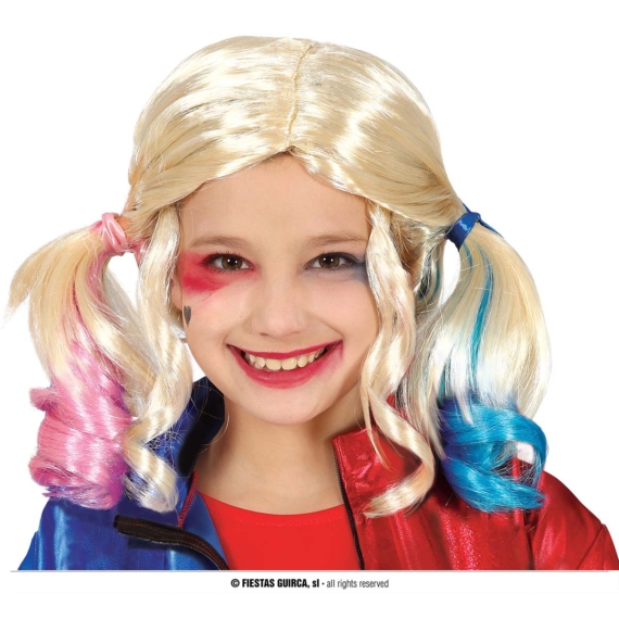 Harley Quinn Paróka - Gyerek