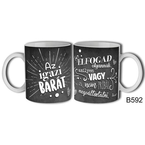 Bögre Az igazi barát