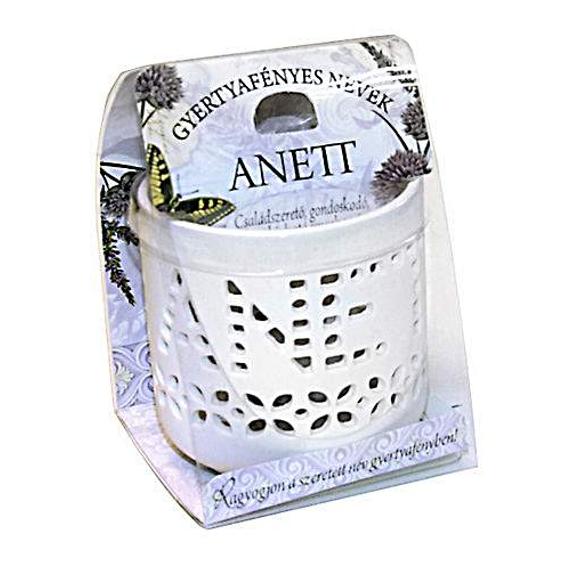 Névre szóló mécses  Anett