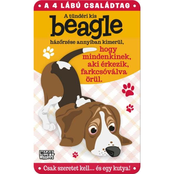 Fém ajtótábla  Beagle