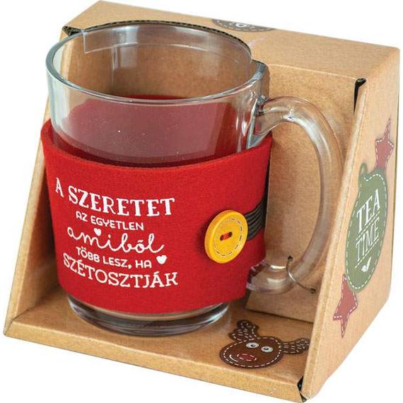Kabátos bögre - ”A szeretet az egyetlen...”