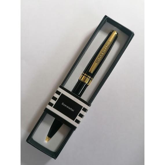  Neves toll díszdobozban Black & Gold - Szuper Kolléga - fekete