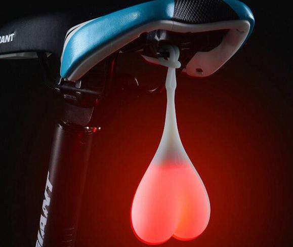 Bicikli lámpa - logó tojások