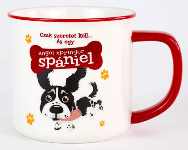 Kutyás bögre Angol springer spániel