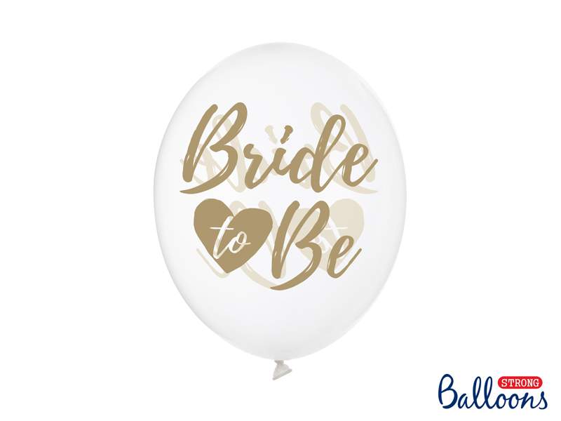 ”Bride to be” arany feliratos lufi 10db/csomag
