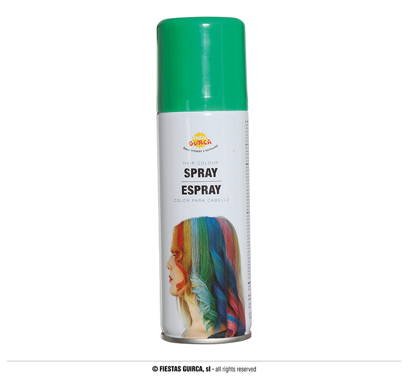 Hajszinező spray - Zöld
