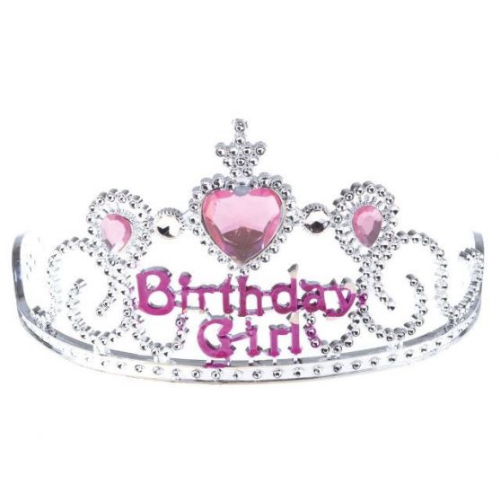 Korona születésnapra - Birthday Girl - rózsaszín