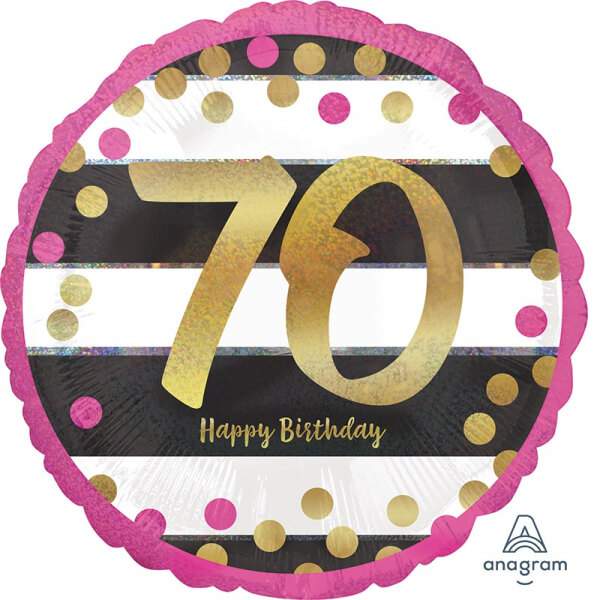 Évszámos fólia lufi Milestone 70-as