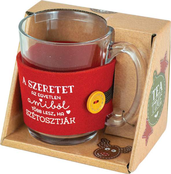 Kabátos bögre - ”A szeretet az egyetlen...”