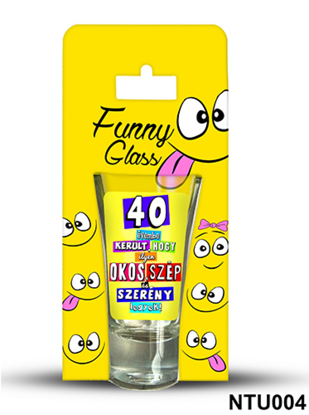 Tüske Pálinkás pohár Születésnapi 