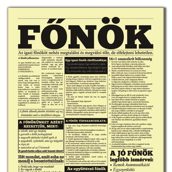 Újság Főnök